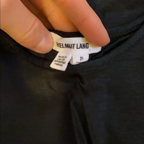 Helmut Lang black asymmetrical tank - Picture 3 of 3